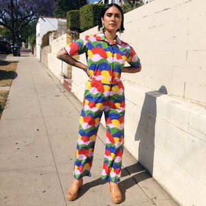 [NWOT] Coveralls Rainbow Lumps – NOOWORKS